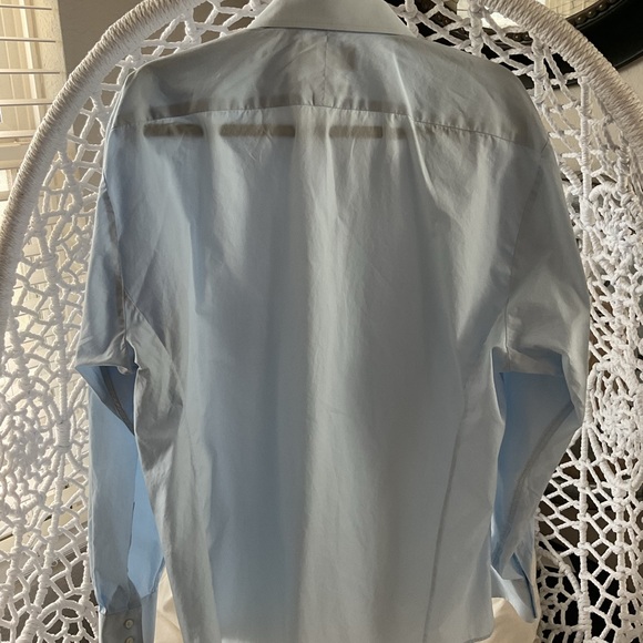 Thomas Pink men’s blue long sleeve shirt - Picture 4 of 7